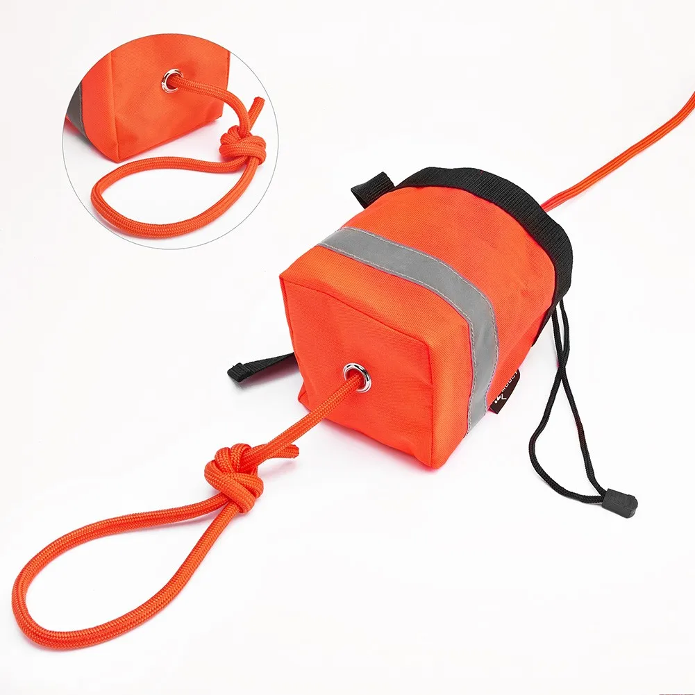 

15/30m Water Float Life Line Rescue Throw Bag Water Rescue Line Trow Bag With Reflective Rope Outdoor Water Sports Accessories