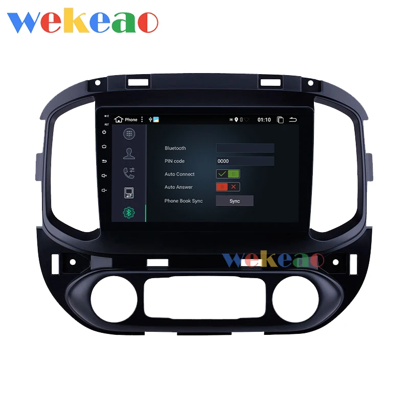 Wekeao сенсорный экран 9 'ɱ Din Android 0 автомобильное радио Dvd-плеер для Chevrolet