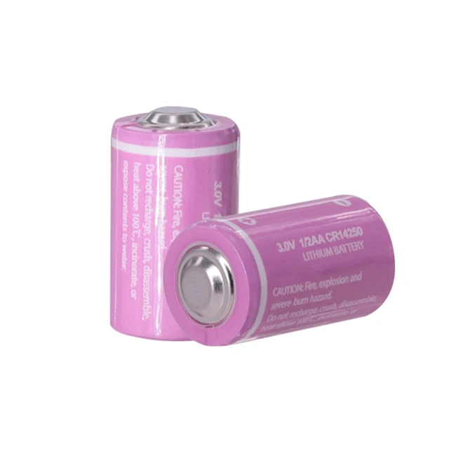 2 шт. PKCELL CR14250 CR 1/2AA 14250 CR-1/2AA 3V литиевая батарея 650mAh для лампы радио Электрический