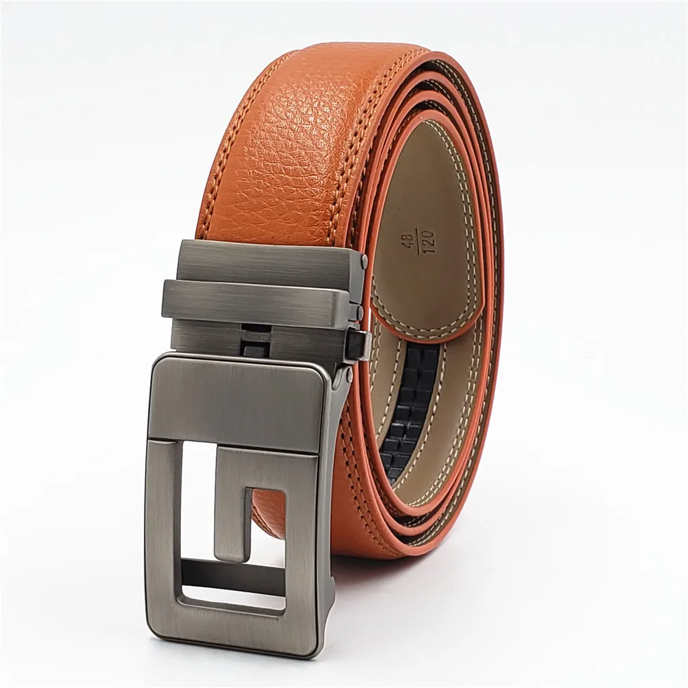 Роскошный дизайнерский ремень с буквой G для мужчин автоматической пряжкой из