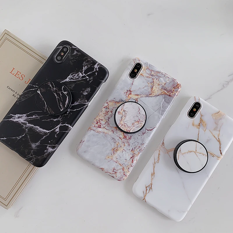 Чехол-накладка для Huawei P40 P30 Lite P20 Pro Mate 20 Nova 3E 4E из мягкого силикона с подставкой |