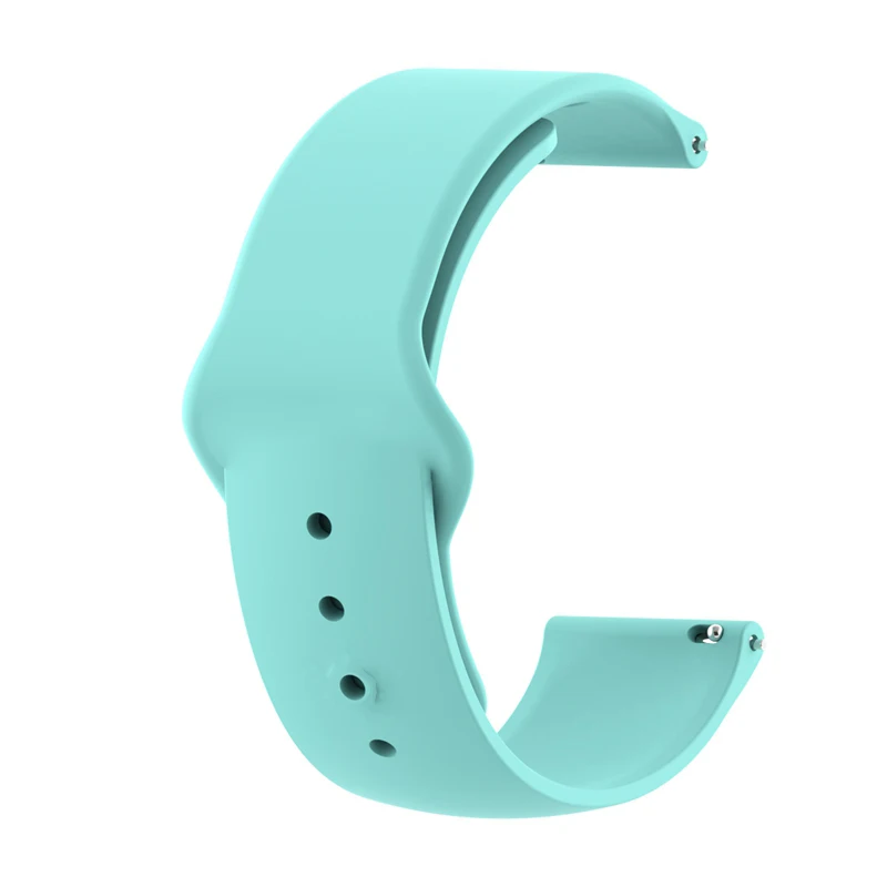 Ремешок силиконовый для смарт-часов TicWatch E 2 C2 Pro 2020 3 GPS E2 S2 18 мм 20 22 | Наручные часы