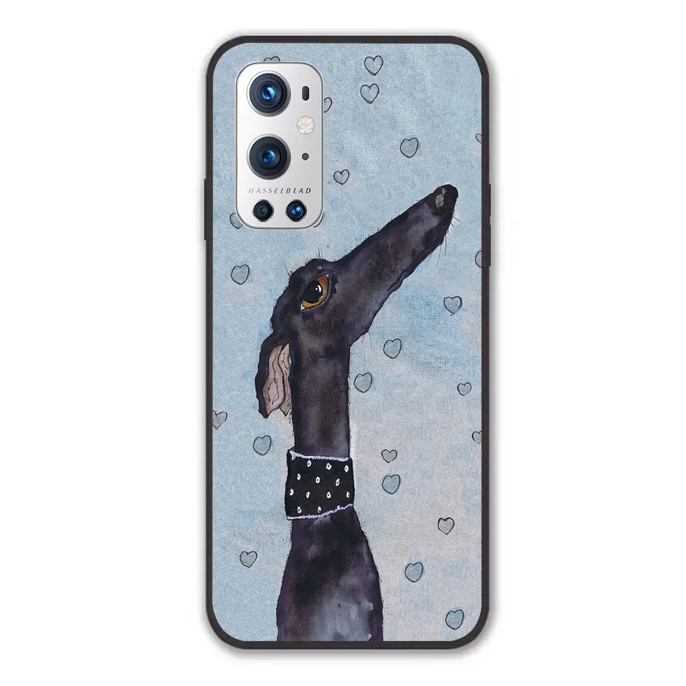 

For OnePlus GREYHOUND LOVE Soft TPU Border OnePlus 7 7T 7Pro 8 8T 8Pro 9 9Pro Case