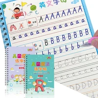 magic book for kids reusable children 3d copybook for calligraphy number english math practice book for magic practice copybook