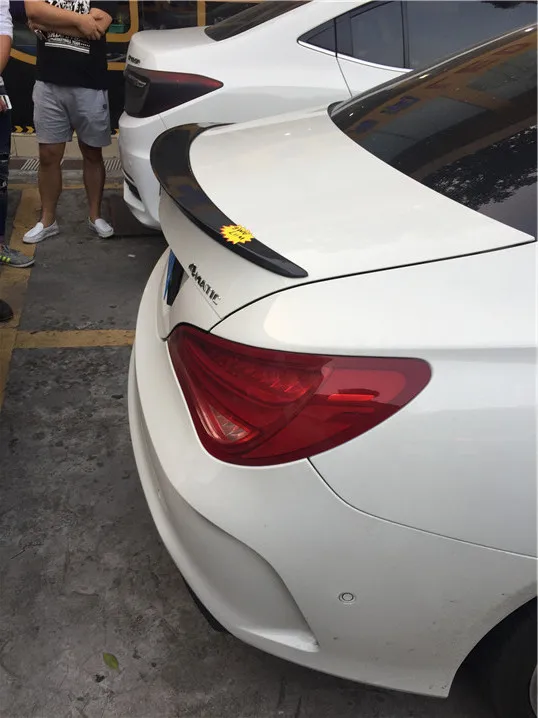 Спойлер для Benz W117 автомобильный спойлер из углеродного волокна заднего крыла CLA