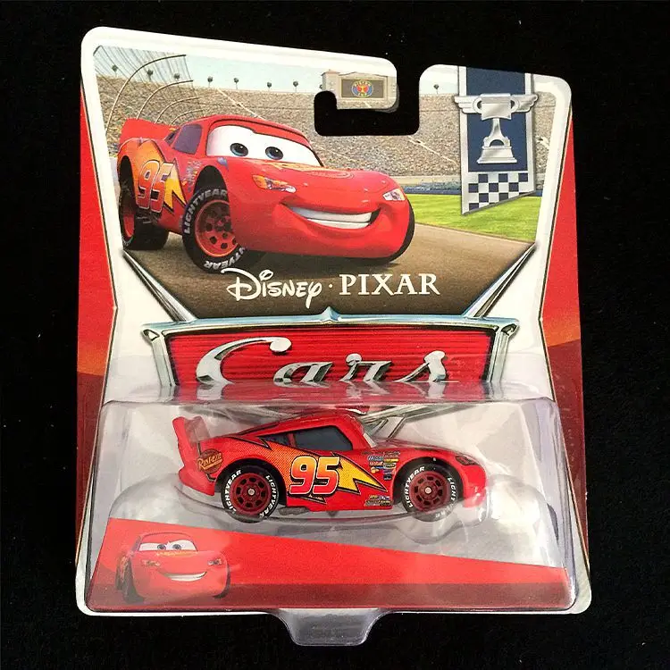 95 red С оригинальной коробкой disney Pixar машина 3 Молния Маккуин Mater Джексон шторм Рамирез литье под давлением автомобиль металлический сплав мальчик малыш игрушки подарок - Цвет: 95 red