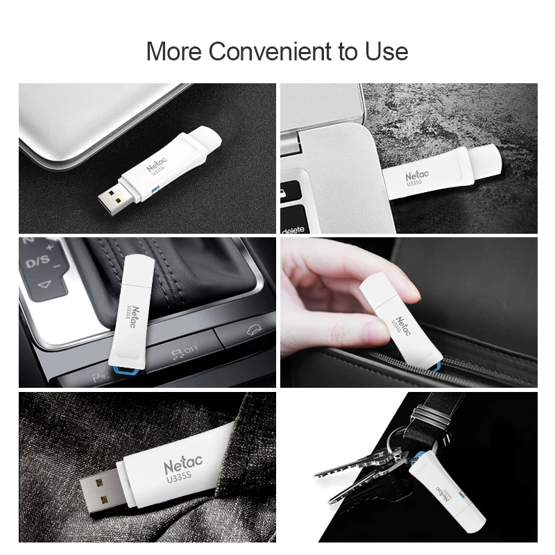 Netac USB флэш накопитель 3 0 высокого Скорость 64GB ключ память диск|USB флэш-накопители|