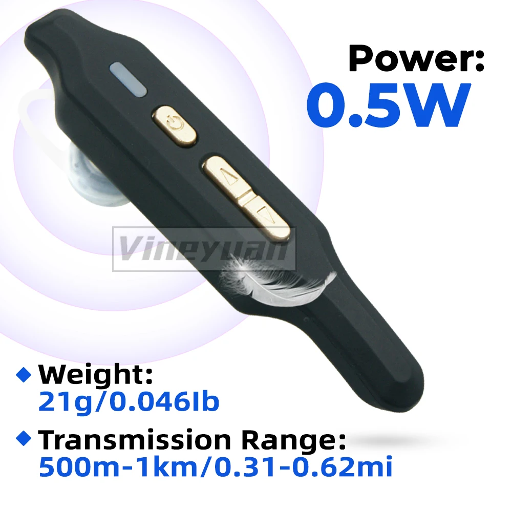 2021 НОВЫЙ комплект из 2 мини-наушников Vineyuan с ушным креплением USB Type-C