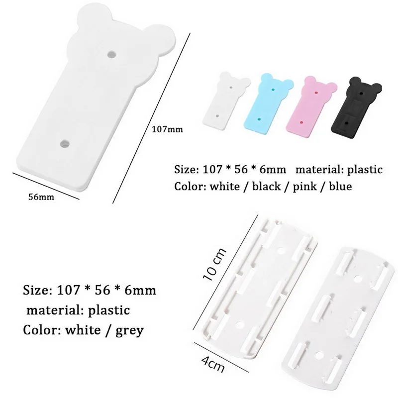 New Seamless Punch-free Plug Sticker Holder Wall Fixer Power Strip Holders Storage for Sockets Shelf Stand | Обустройство дома