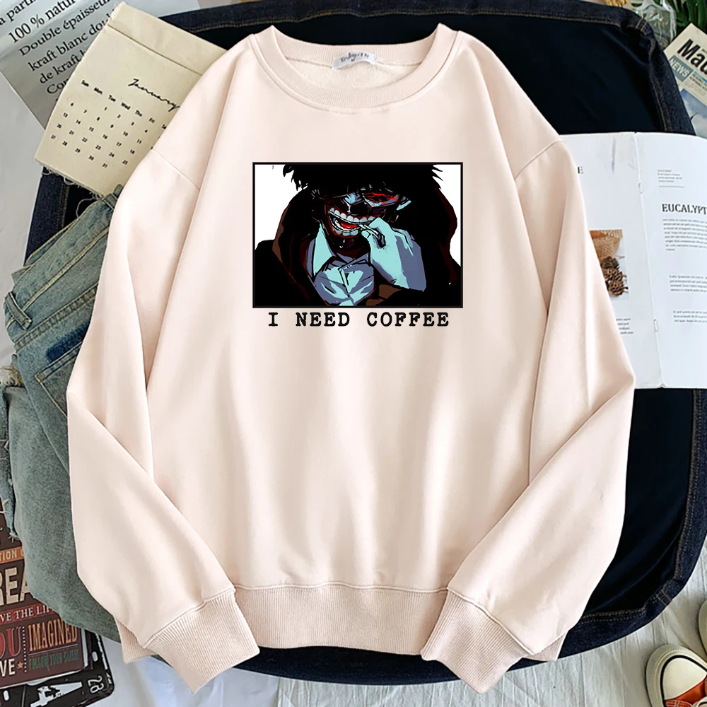 

Новинка Толстая модная спортивная одежда с капюшоном с принтом «I Need Coffee» Токийский Гуль теплая удобная мужская Толстовка Зимняя мужская То...