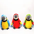Семейный игрушечный питомец, Электрический говорящий попугай, мягкая плюшевая игрушка, птица, повторяйте, что вы говорите, дети, детские подарки на день рождения