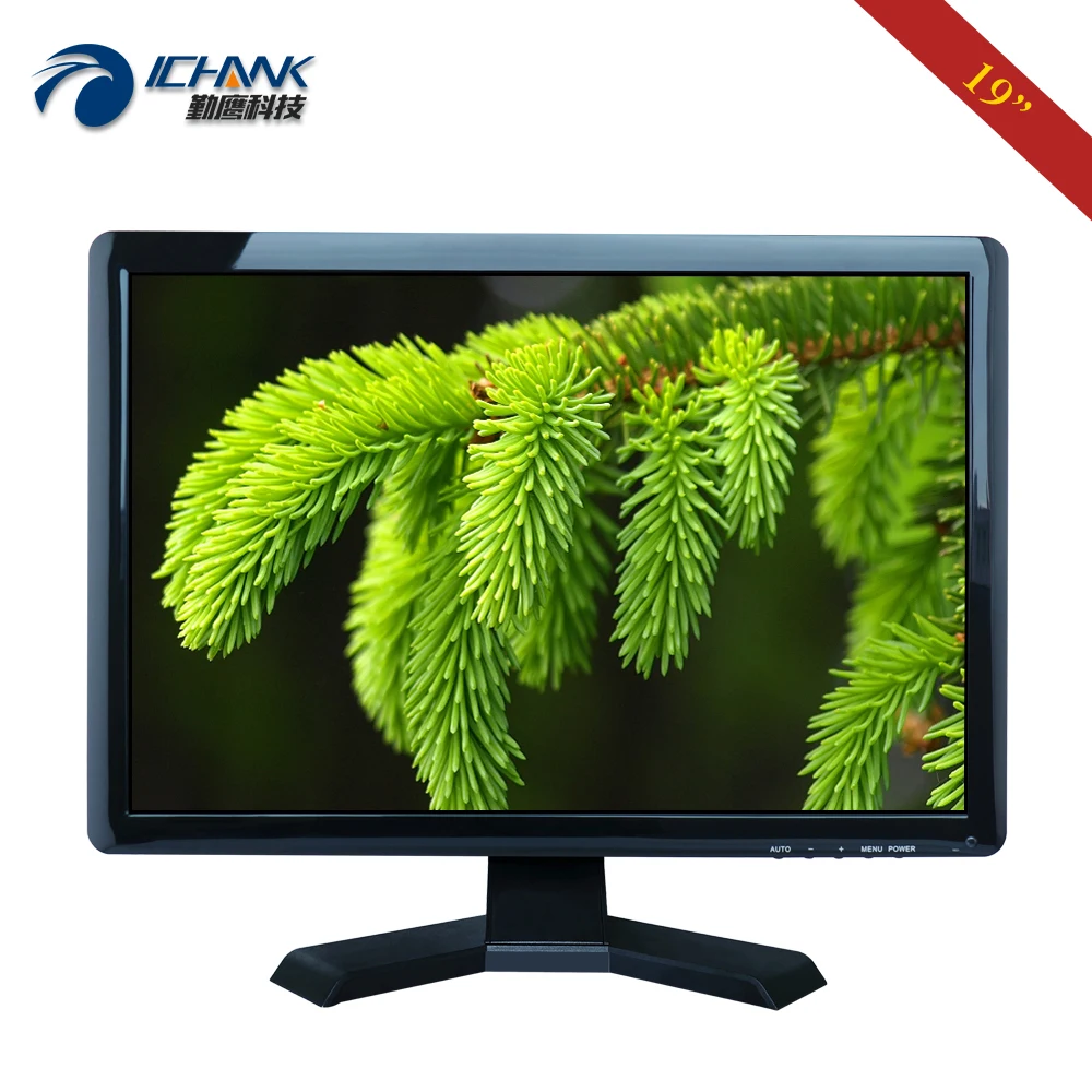 

19" inch PC Monitor 1440x900 Widescreen Built-in Speaker HDMI-in BNC Display USB Port Pluggable U-disk Video Player ZB190JN-592
