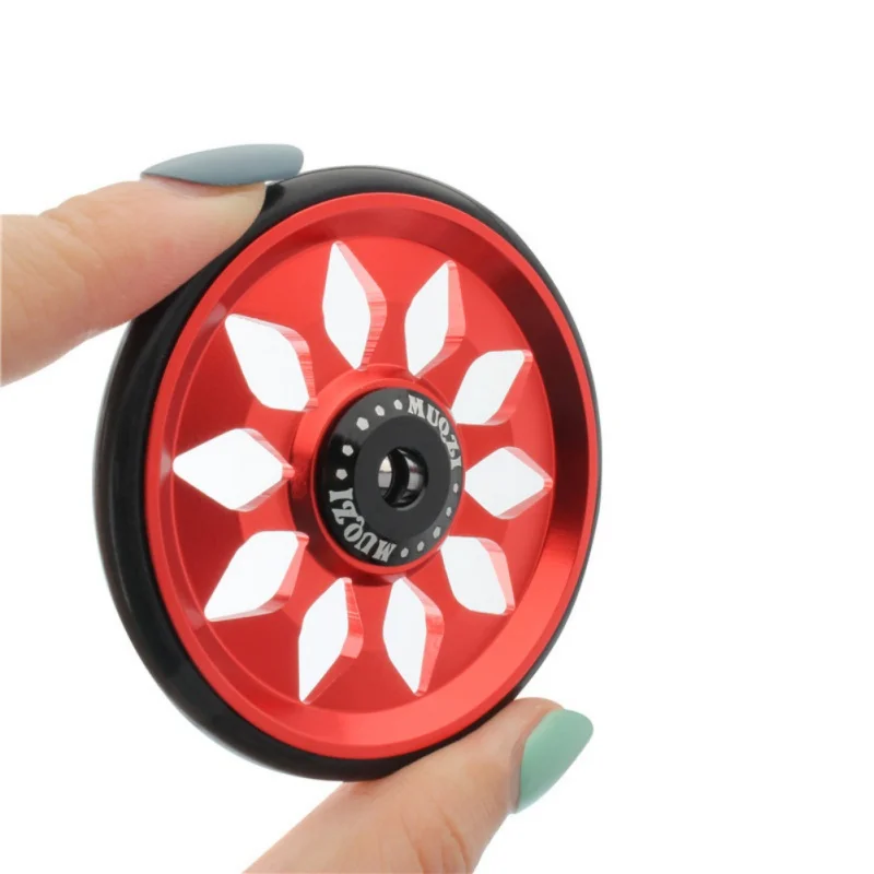 

Bicycle Easy Wheels For Brompton Folding Bike Lightweight Aluminum Alloy Portable Push Assist Rear Cargo Rack Parts Dropshipping