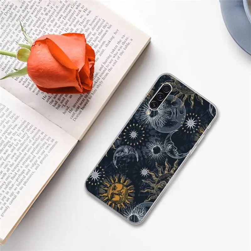

Witches moon Tarot Mystery totem Phone Case For Samsung A S M Note 9 10 20 fe 21 71 30 ultra plus 5g 11 31 51 s