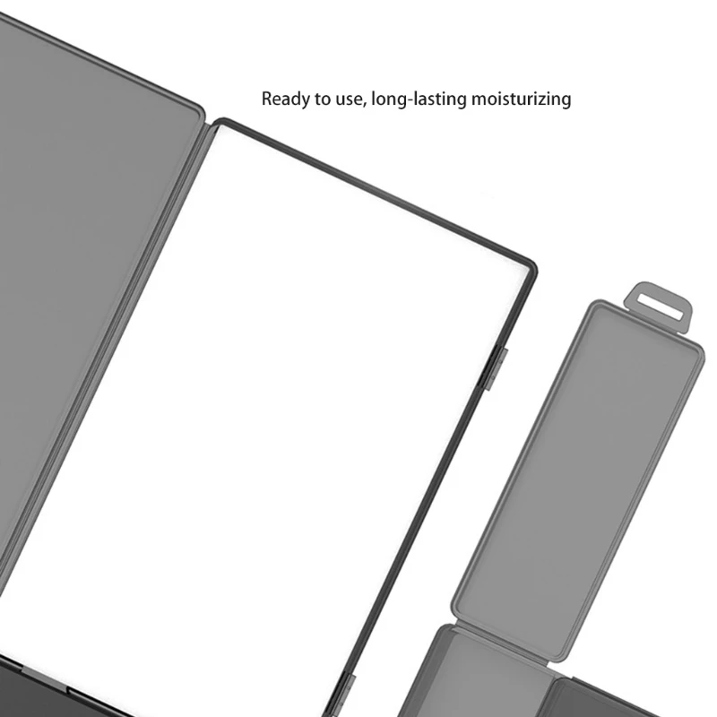 Палетка цветных 35ED легкая в использовании направляющих для воды краски палитра