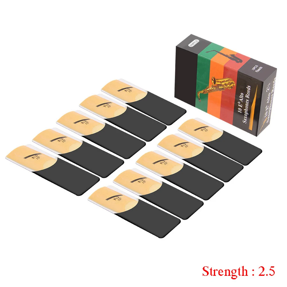 10 шт./компл. альт-саксофон Язычковая Настройка тона стабильный звук Легкая