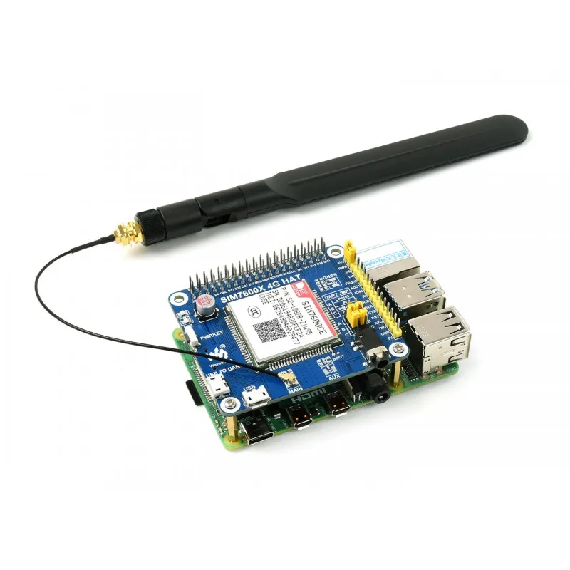 SIM7600CE CNSE 4G шляпа для Raspberry Pi / 3G 2G Китай (материк)|Демонстрационные стенды| |