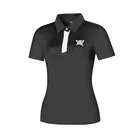 Новинка 2021, одежда для гольфа, летняя женская футболка для гольфа, быстросохнущая дышащая Повседневная модная рубашка для гольфа с коротким рукавом, бесплатная доставка