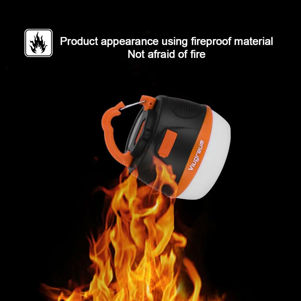 Фонарь с USB портом и внешним аккумулятором на 10000 мАч для быстрой зарядки