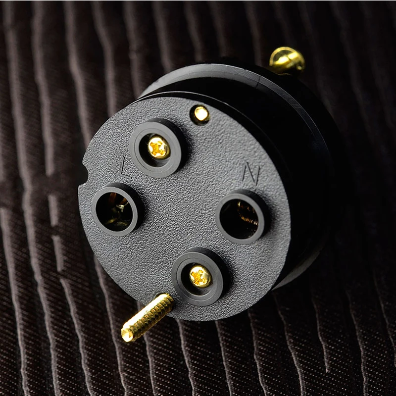 Hi Fi MPS Hercules 8 шнур питания переменного тока адаптер разъем 24K позолоченный Женский
