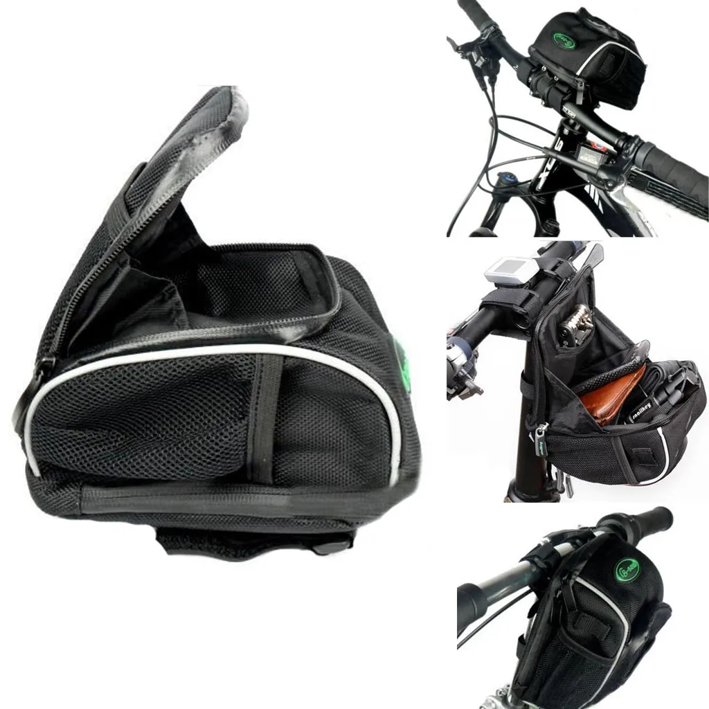 Велосипедная сумка передняя для хранения на руль горного велосипеда Портативные