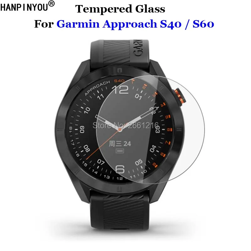 Закаленное стекло 9H 2.5D премиум класса для смарт часов Garmin touchs60 S40|Защитные стёкла