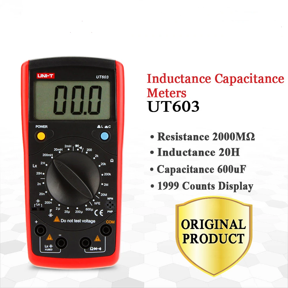 UNI-T тестер Цифровой мультиметр профессиональный измеритель сопротивления