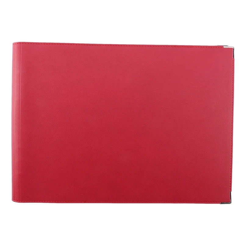 

PU Leather 100 Sheets A4 Spiral Binder Business Notebook Journals Planner Line Office Stationery