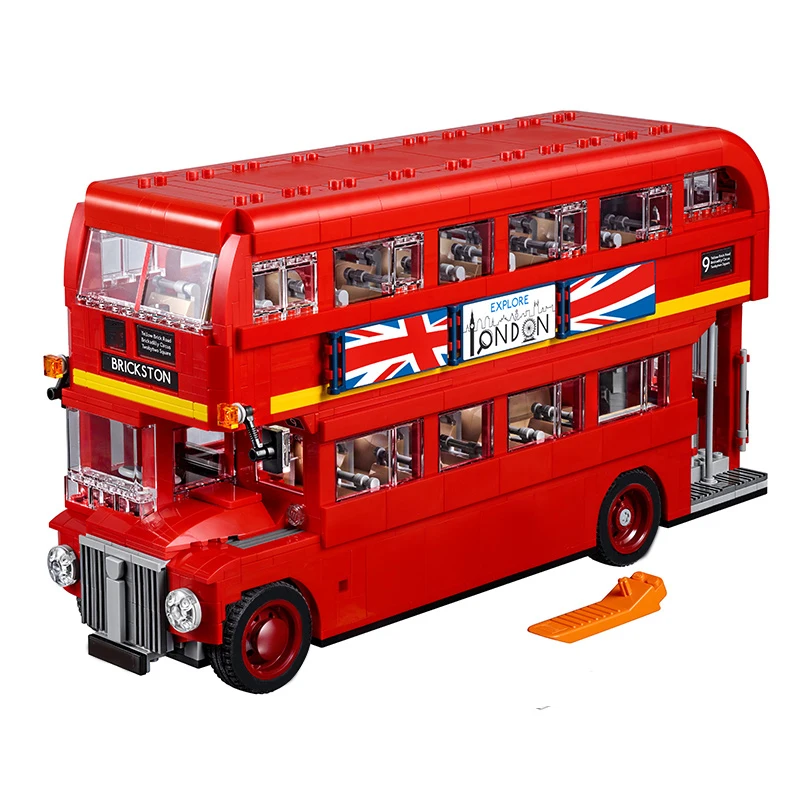 Конструктор Технический город Лондонский автобус совместимый с 10258