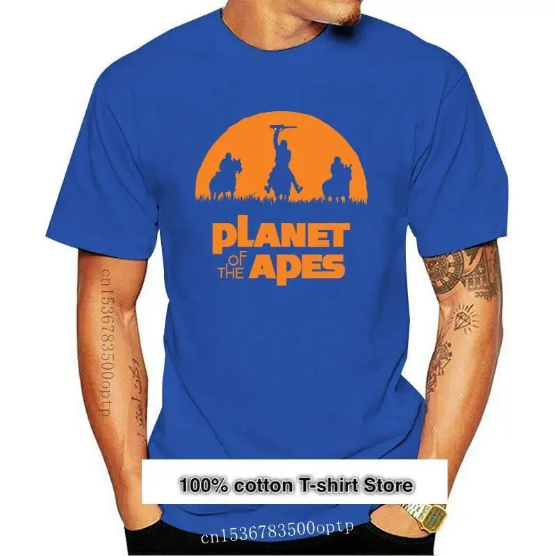 

Camiseta negra de planeta de los Apes para hombre, ropa, regalos de Navidad, nueva