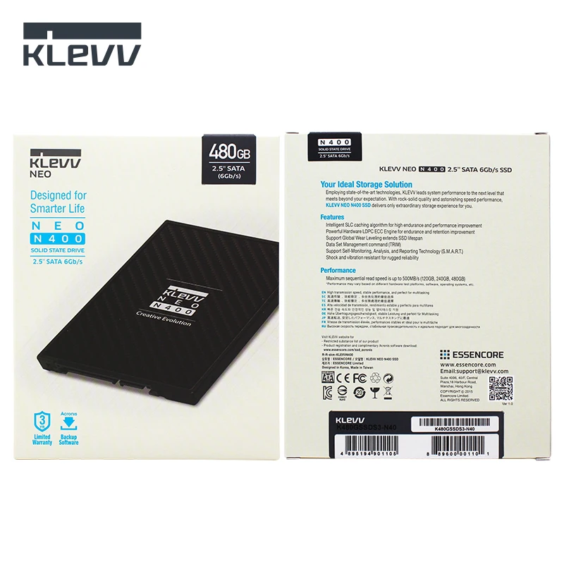 KLEVV NEO N400 SSD 120  240  480     2, 5  SATAIII  500 /.   SSD