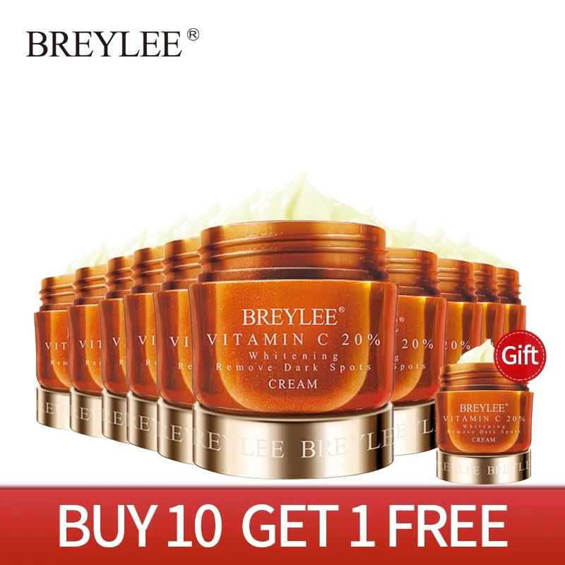 

10 шт., отбеливающий крем BREYLEE с витамином C