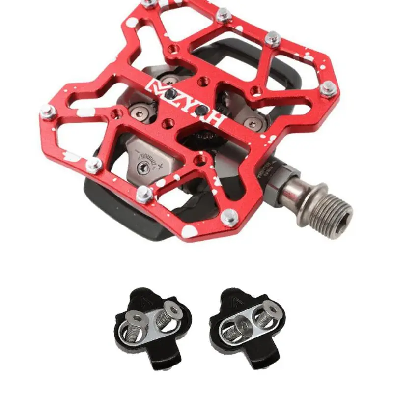 

SPD MTB Bike Cleats Pedal Clipless Cleat Set Racing Riding Equipment For Wellgo Bicycle Parts Accessories
