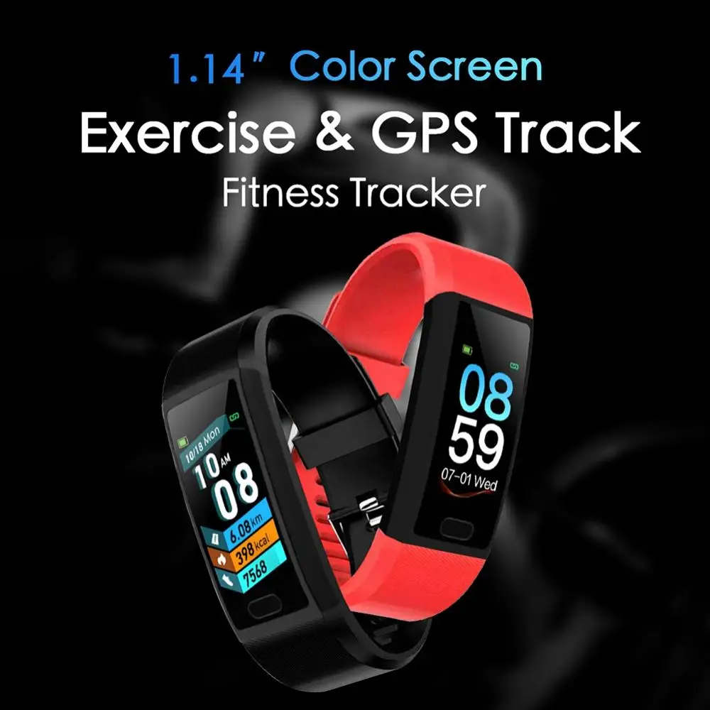 Смарт-браслет для мужчин и женщин пульсометр фитнес-трекер спортивные часы