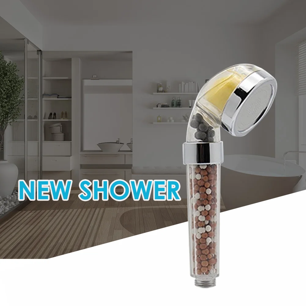 

Bathroom Handheld Lotus Sprinkler Shower Filter High Pressure Anion Shower Head Spray Bath Handheld Shower Head