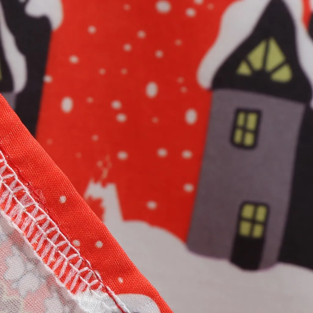 Женское винтажное платье с рождественским принтом женское без рукавов