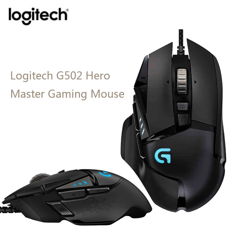 Игровая мышь Logitech G502 HERO программируемая с RGB подсветкой 16000 DPI | Компьютеры и офис
