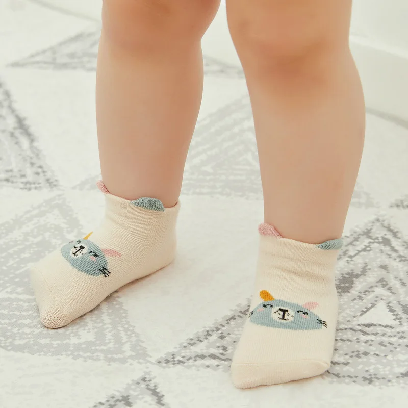 Оптовая продажа плотные детские носки спортивные зимние мягкие теплые для детей