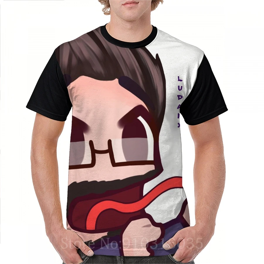 Мужская футболка с забавным принтом женские топы футболки Ludarx Ree повседневные