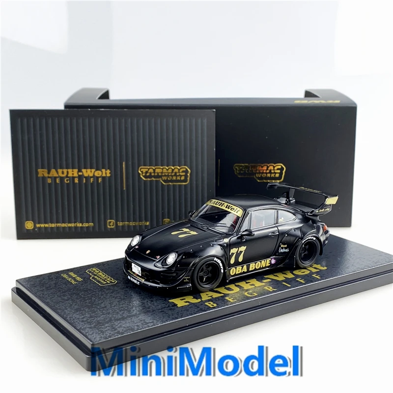 Модель автомобиля Tarmac Works 1:43 RWB 993 OBA BONE #77 литая под давлением | Игрушки и хобби