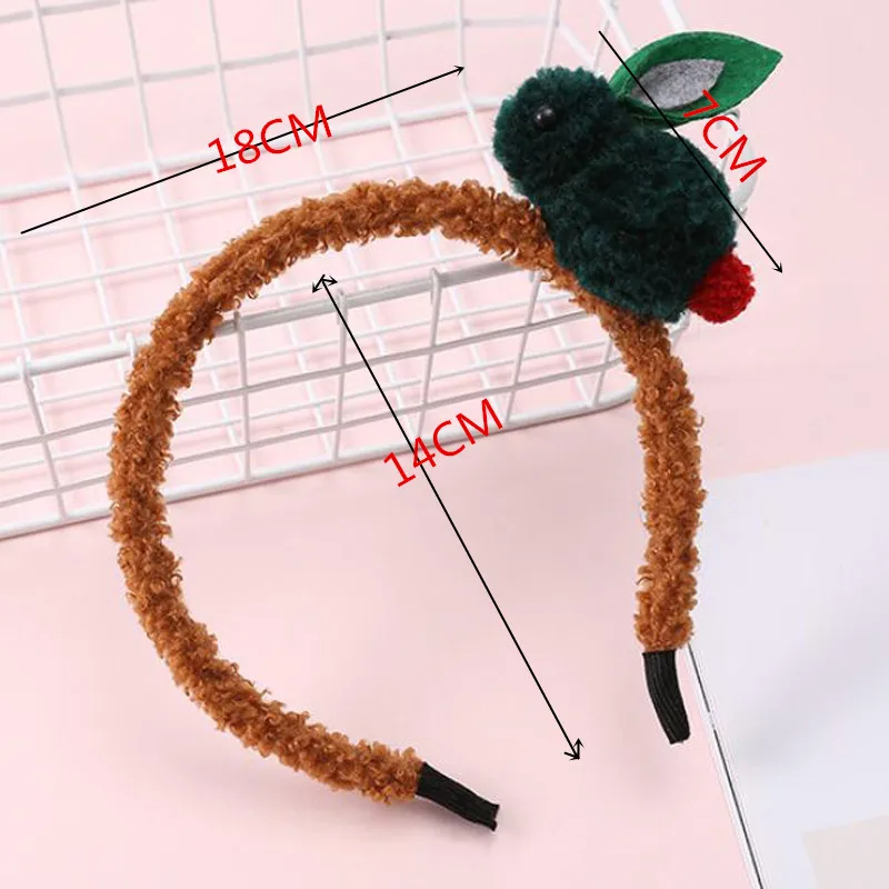 

Rabbit Headbands Hairband Headwraps Animals Hairpins Plush Rabbit Ears Hair Clip