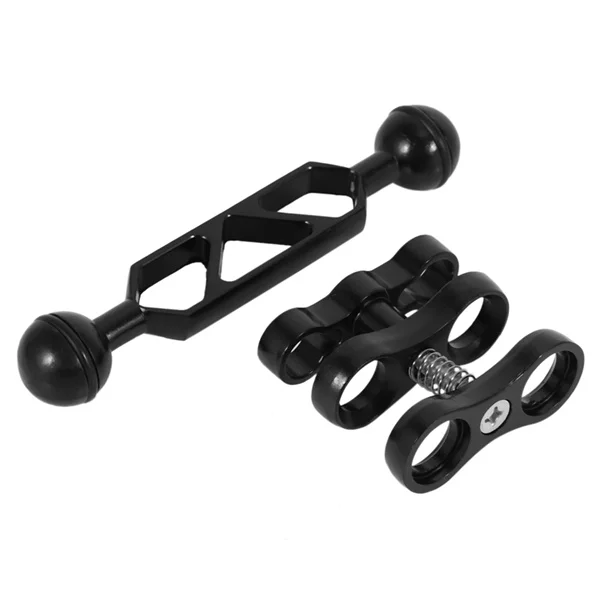 Алюминиевый сплав Дайвинг светильник фонарь двойной шаровой шарнир рычаг и 2