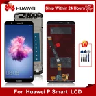 ЖК-дисплей 5,65 дюйма для Huawei P Smart, сенсорный экран с рамкой для Huawei FIG-LX1 LX2 LX3 L21 L22, цифровой преобразователь в сборе, детали