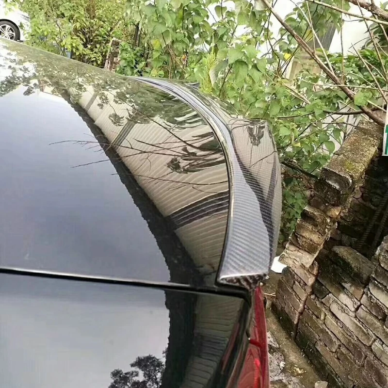 For Audi A6 C7 Spoiler 2012-2018 High Quality Carbon Fiber Rear Trunk Roof Wing Car Styling | Автомобили и мотоциклы