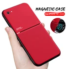 Чехол для iphone se 2020, противоударный магнитный автомобильный держатель, чехол для телефона i phone se2020 s e es iphonese se2, кожаный текстурный чехол