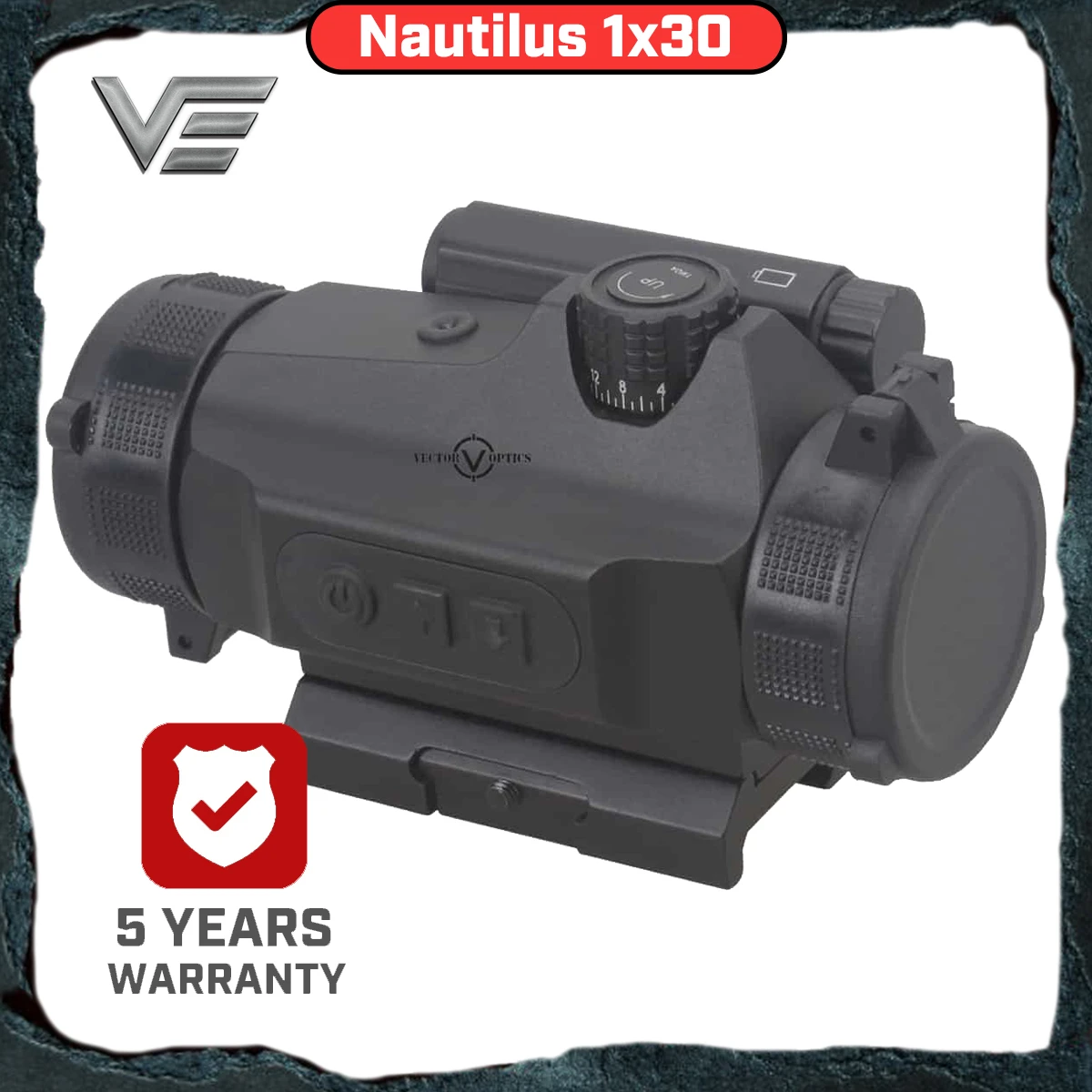 Векторная оптика Nautilus 1x30 охотничьи прицелы красная точка в оптические прицелы рефлекторный прицел автоматический светильник Sense 110 мм прицел для оружия
