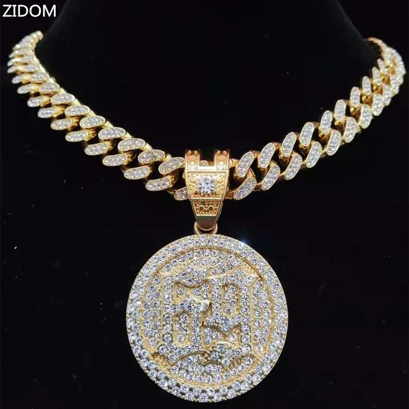 Для мужчин и женщин в стиле хип хоп 6ix9ine реперские кепки кулон ожерелье 13 мм