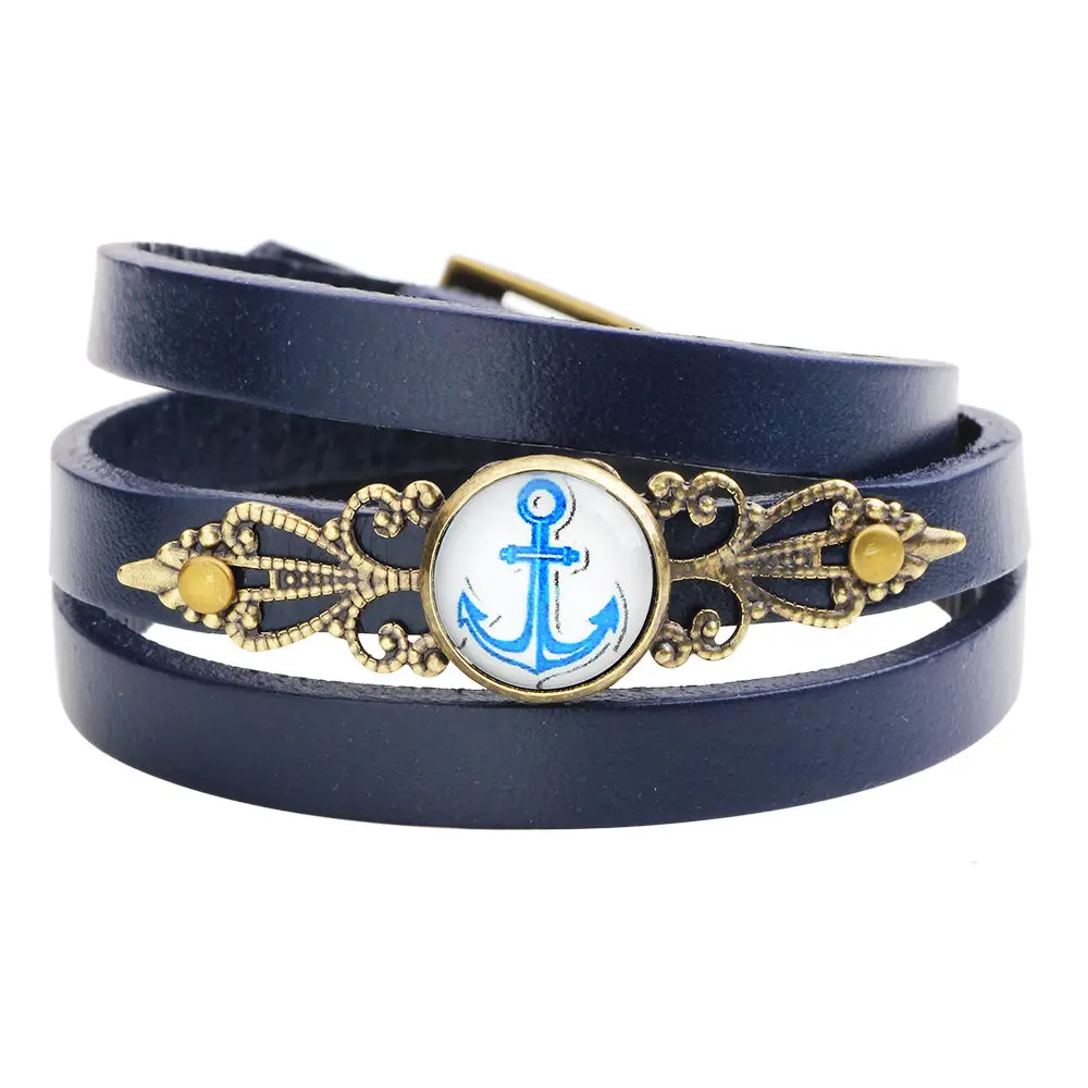 Классический Модный Золотой винтажный металлический мужской браслет браслеты с