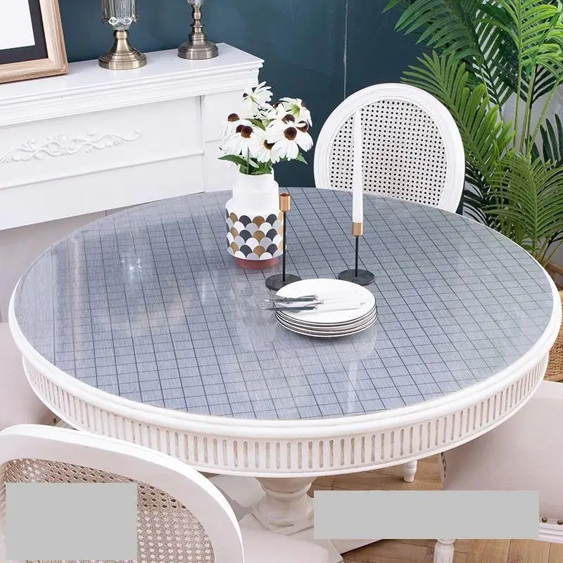 Tischdecke водонепроницаемый Мантел Plastico потертый шикарный круглый Ronde PVC Nappe Toalha De Mesa