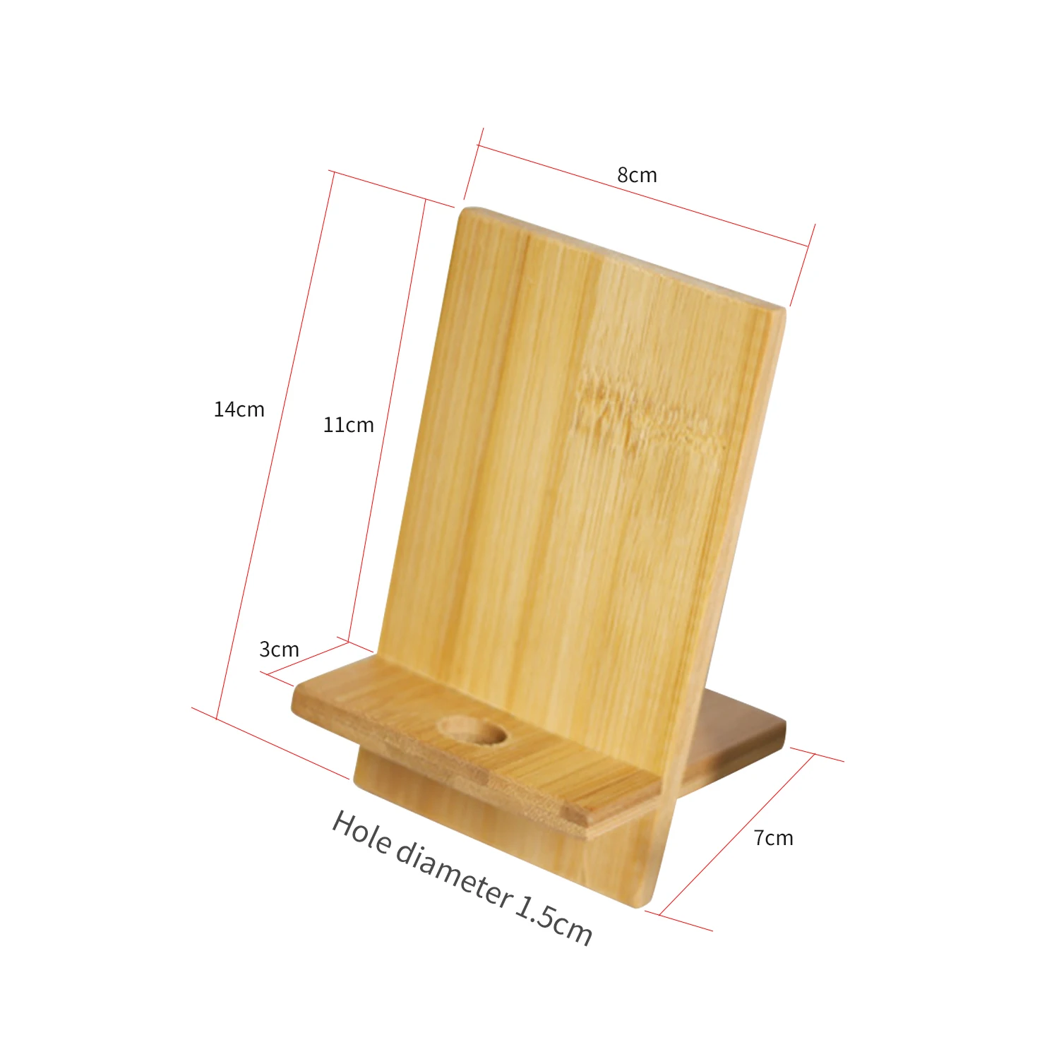 Деревянный держатель для телефона настольная подставка 5 дюймов мобильного huawei